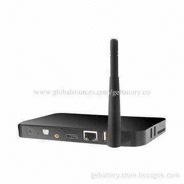 Best Amlogic MX 1.5GHz ARM Cortex Dual-core A9 1,080P Android 4.2.2 Smart TV Box, Supports Miracast
